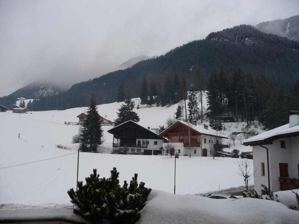 Aussicht vom Balkon Alpin & Vital Hotel La Perla