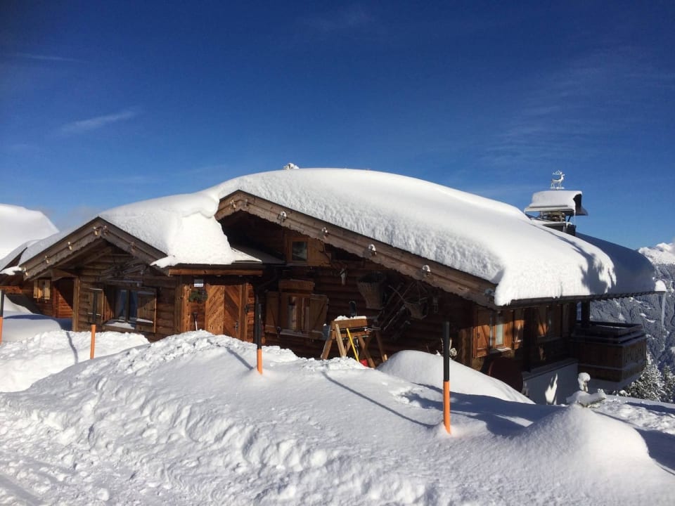 Außenansicht Juchhe Hütte