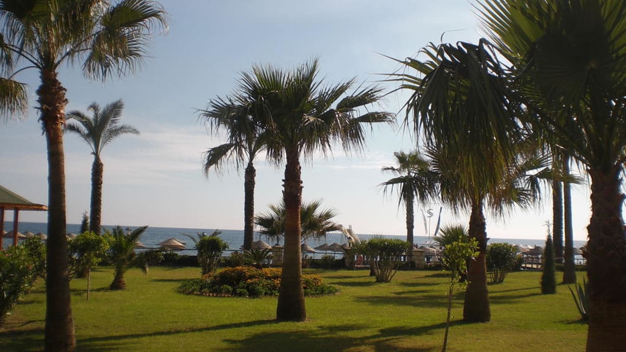 Blick vom Daimondgebäude zum Meer Saphir Hotel & Villas