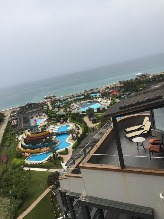 Der Ausblick vom Zimmer Limak Lara Deluxe Hotel & Resort