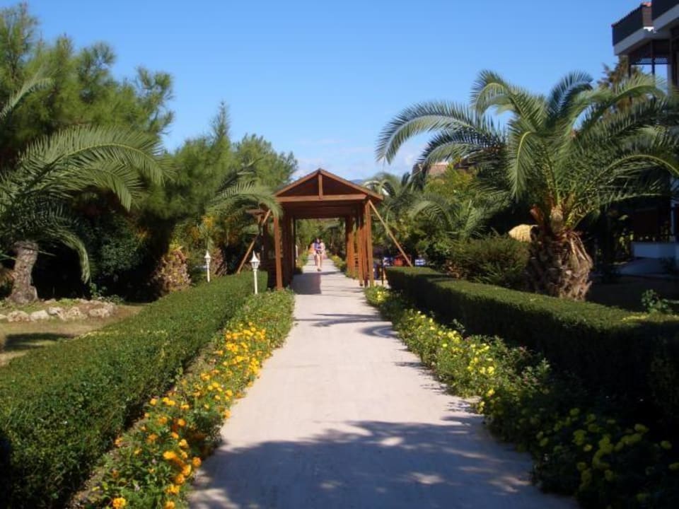 Die Gartenanlage Hotel Club Nena