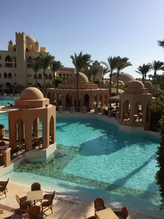 Blick zum großen Pool Makadi Palace
