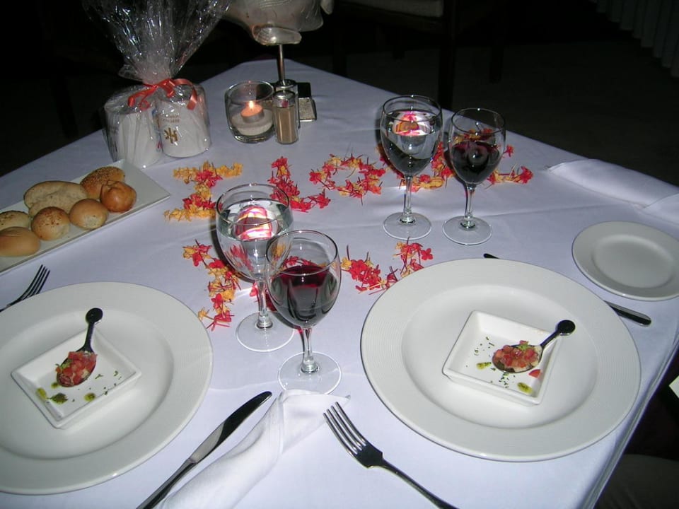 Honeymoon-Dinner im Thalassa Restaurant Catalonia Royal Bavaro - Adults only
