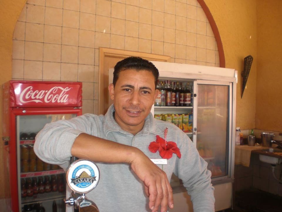 Ahmed, der beste Kellner Pickalbatros Alf Leila Wa Leila Resort - Neverland Hurghada
