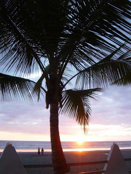 Sonnenuntergang Hotel Cocal