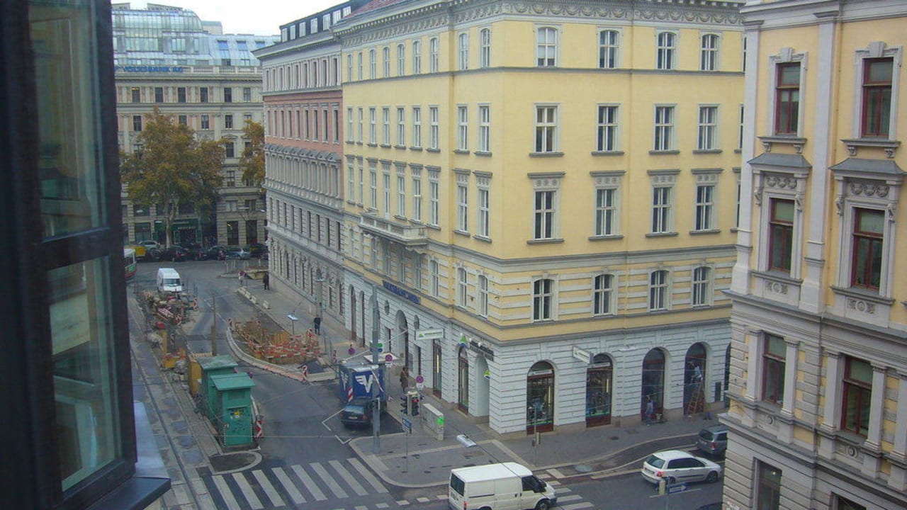 Ausblick Hilton Vienna Plaza Hilton Vienna Plaza