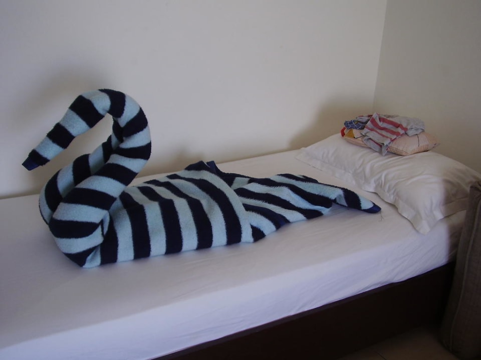 Labuť z deky El Mehdi Beach Resort