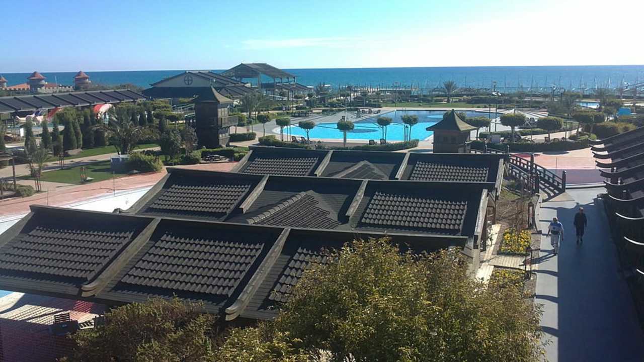 Ausblick vom Restaurant Limak Lara Deluxe Hotel & Resort