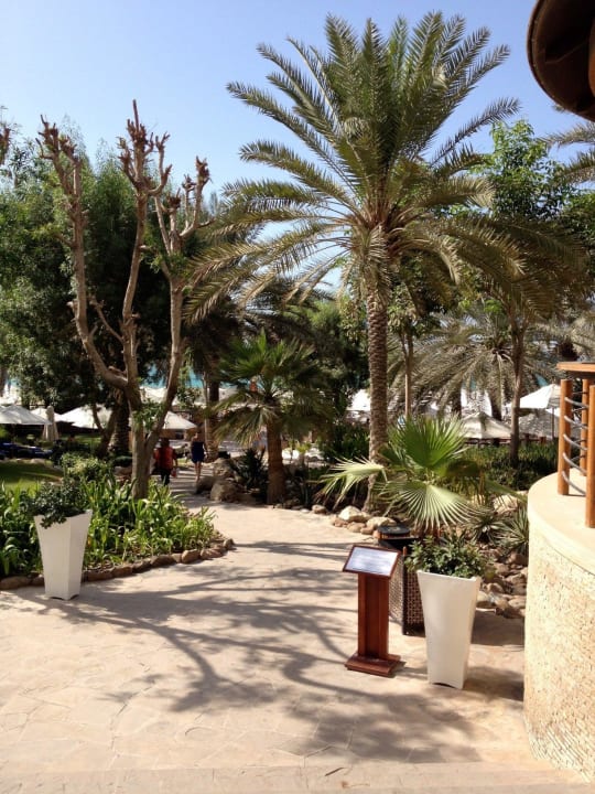 Gartenanlage Hilton Dubai Jumeirah