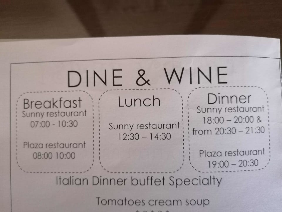 Gastro Three Corners Rihana Resort Deluxe