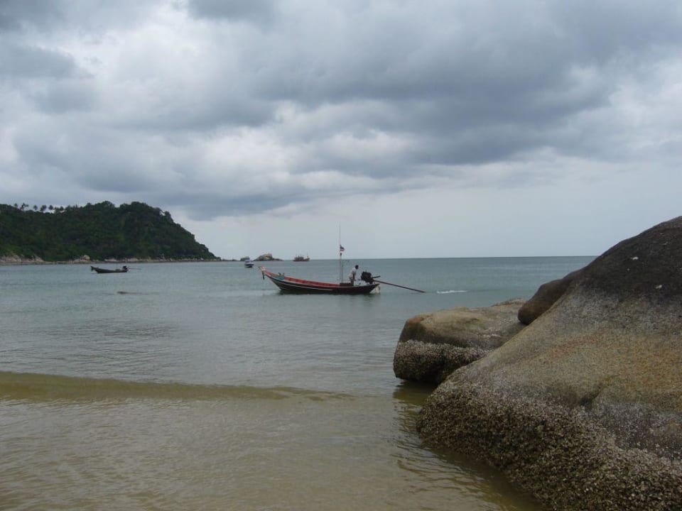 Strand beim Hotel Panviman Resort Koh Phangan