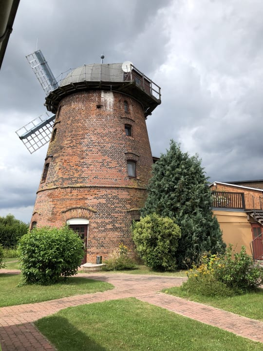 Außenansicht Pension Holländer-Mühle