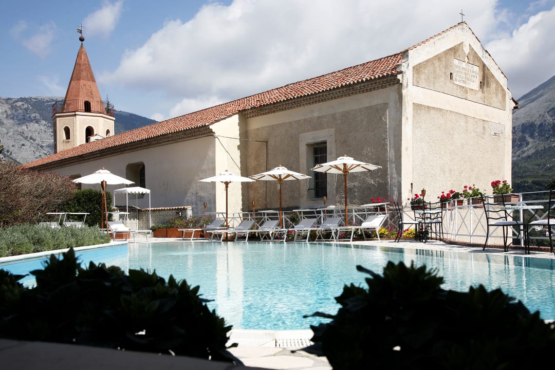 A pleasant swim during the day Hotel La Locanda delle Donne Monache