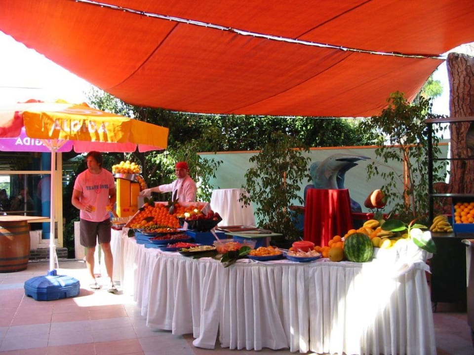 Frühstück Büffet Obststand ROBINSON PAMFILYA