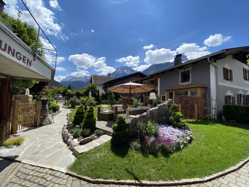 Gartenanlage Ferienhaus Das Bucher