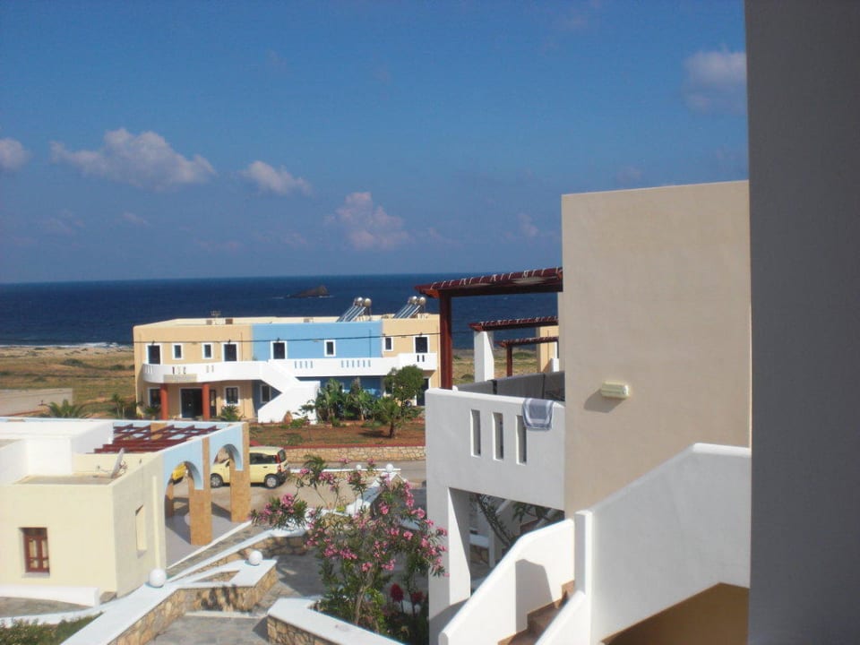 Blick aus Zimmer Apartments Golden Sun