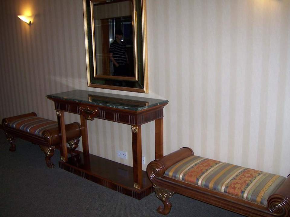 Der Flur auf unserem Stockwerk Hilton Garden Inn Ras Al Khaimah