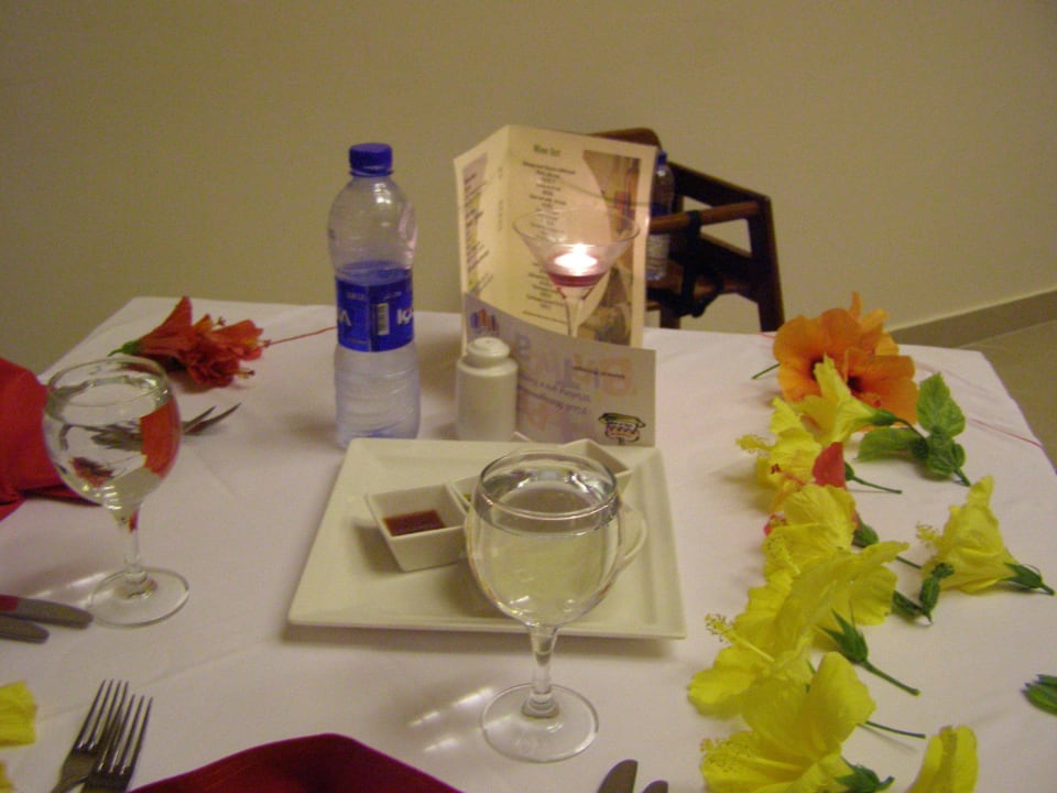 Сервировка в ресторане Stella Garden Resort & Spa, Makadi Bay