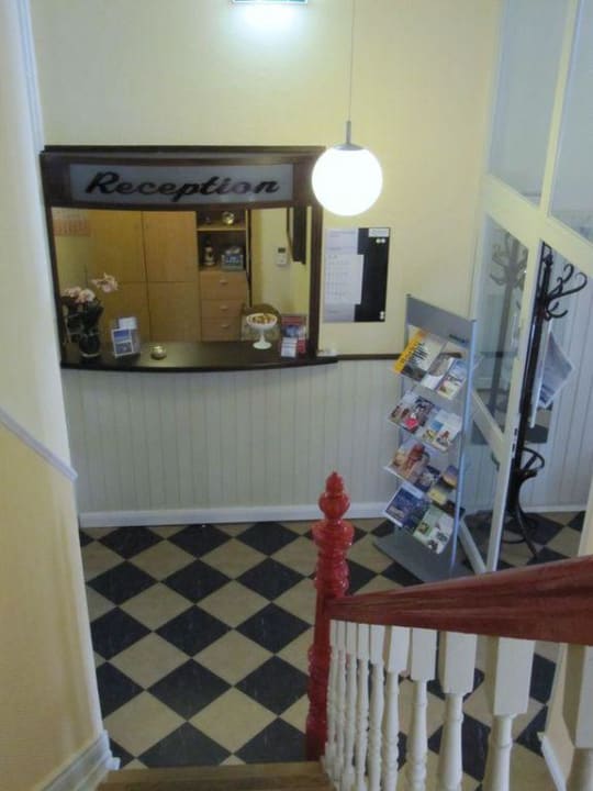 Die kleine Rezeption Hotel Weisse Düne