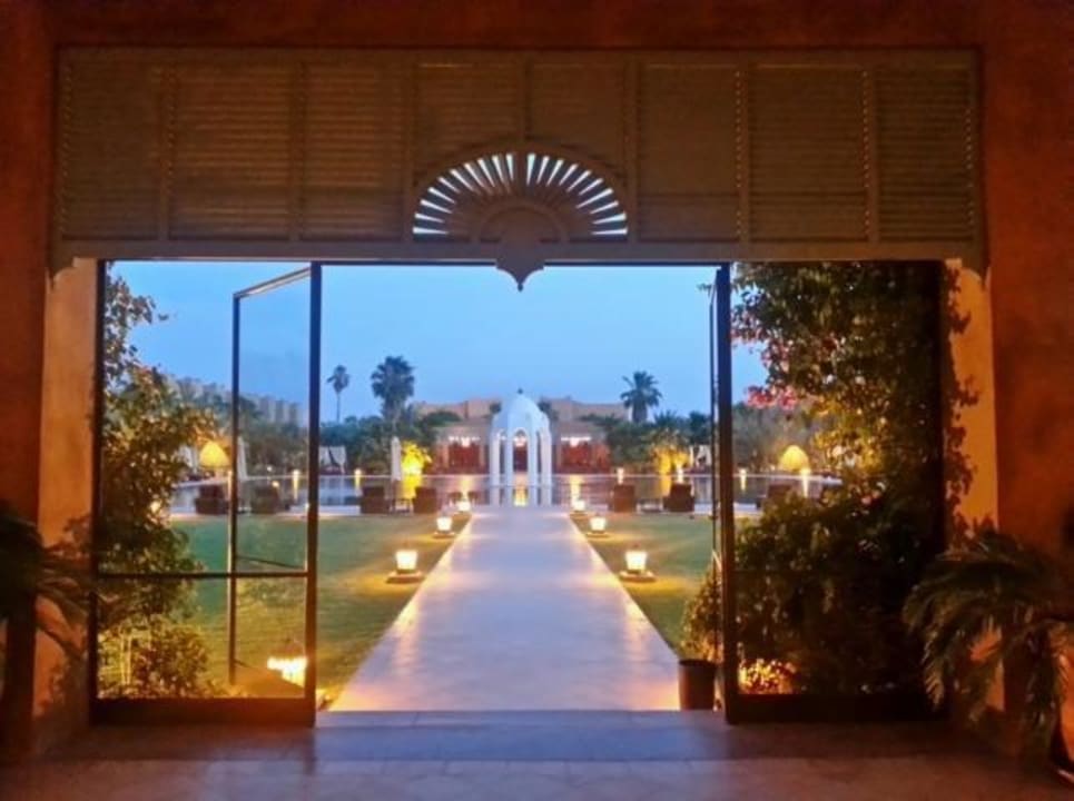 Von Lobby in den Garten Sahara Palace Marrakech