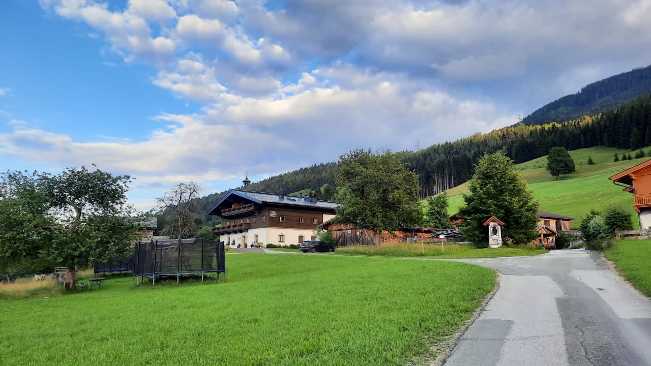 Außenansicht Pension Wiesfleck
