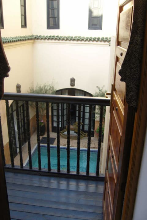 Blick vom Balkon  Angsana Riads Collection