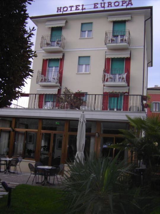 Hotel Europa mit Garten von Strandpromenade Hotel Europa
