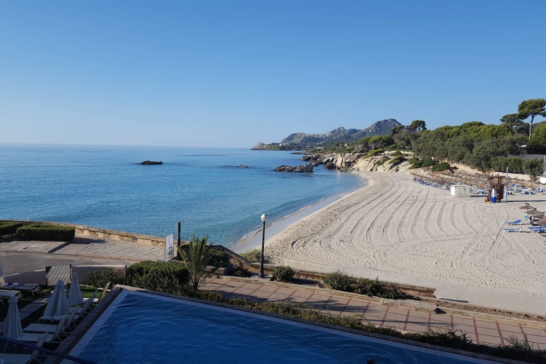 Strandblick vom Zimmer Son Moll Sentits Hotel & Spa