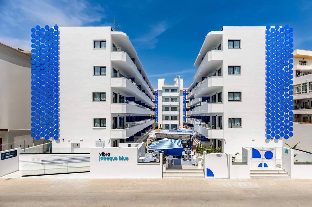 Außenansicht Apartamentos Vibra Jabeque Blue