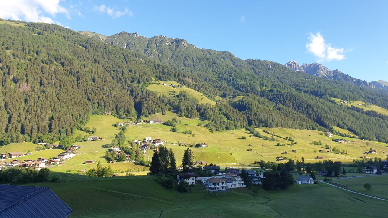 Ausblick Alpenferienwohnung Strickner