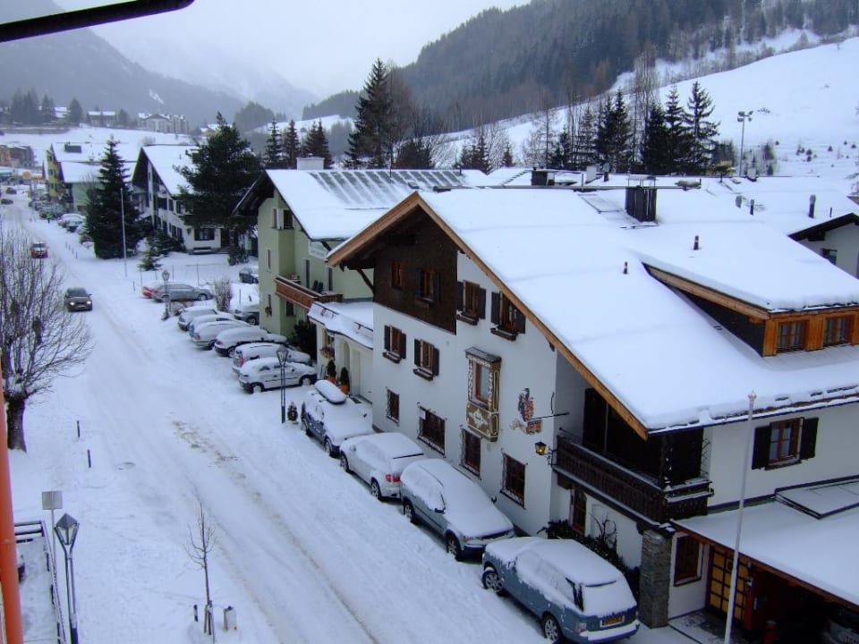 Ausblick auf den Ort Hotel Goldenes Kreuz B&B