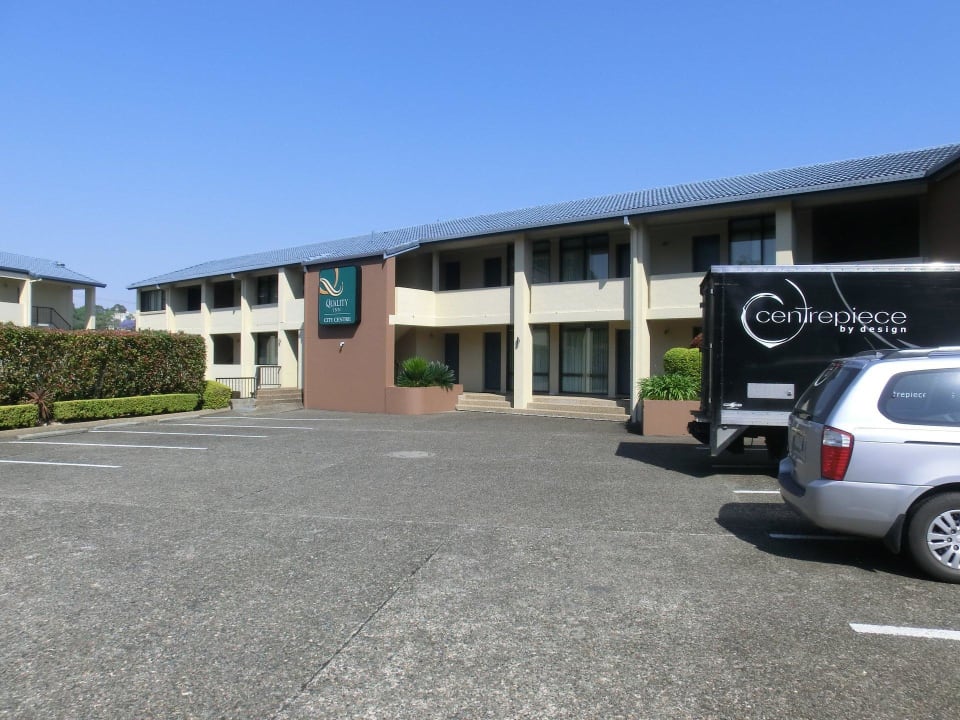 Parkplatz / Innenhof Quality Hotel Powerhouse