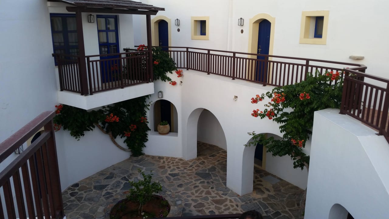 Bungalow Innenhof Creta Maris Resort