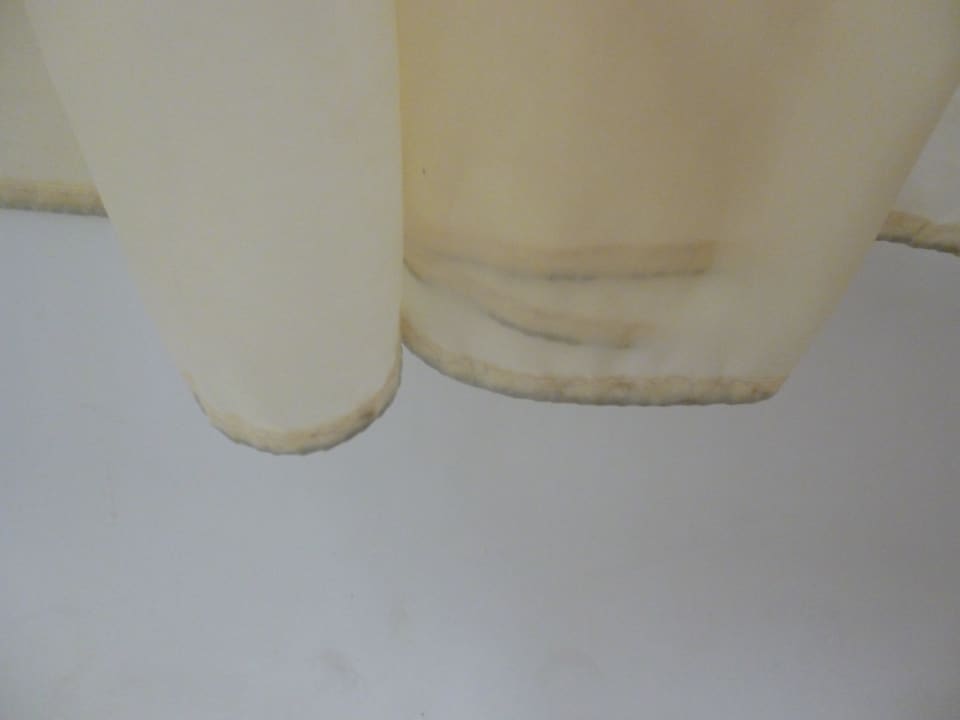 Duschvorhang, stellenweise nicht verschimmelt Apartamentos Soldoiro