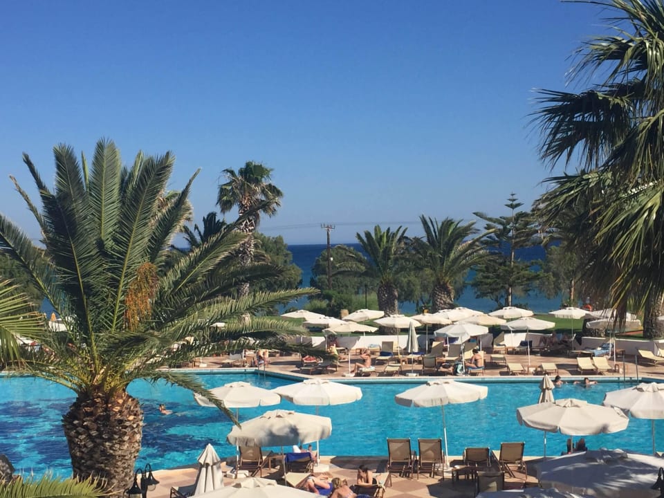 Ausblick vom Restaurant Lagas Aegean Village