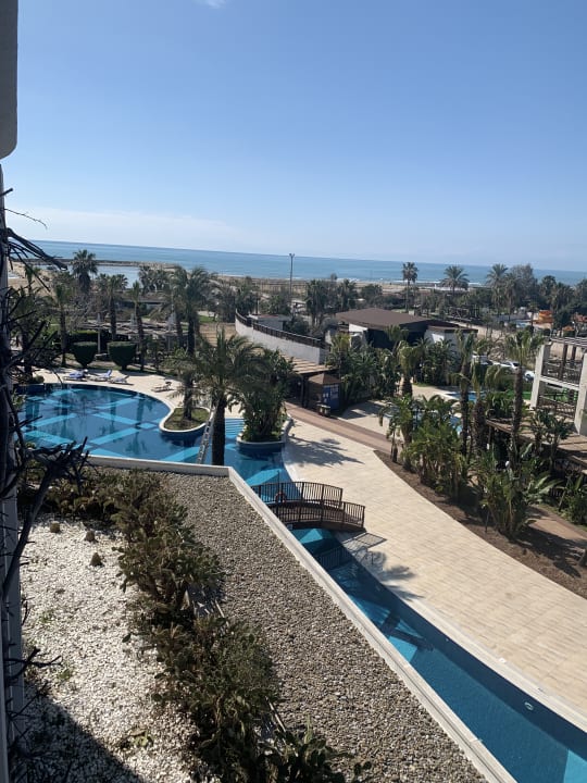 Ausblick Sunis Evren Beach Resort Hotel & Spa