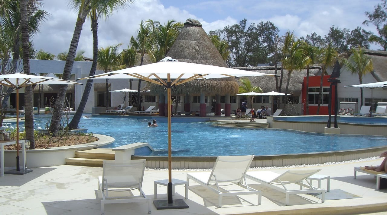 Vom Strand aus gesehen Ambre Mauritius