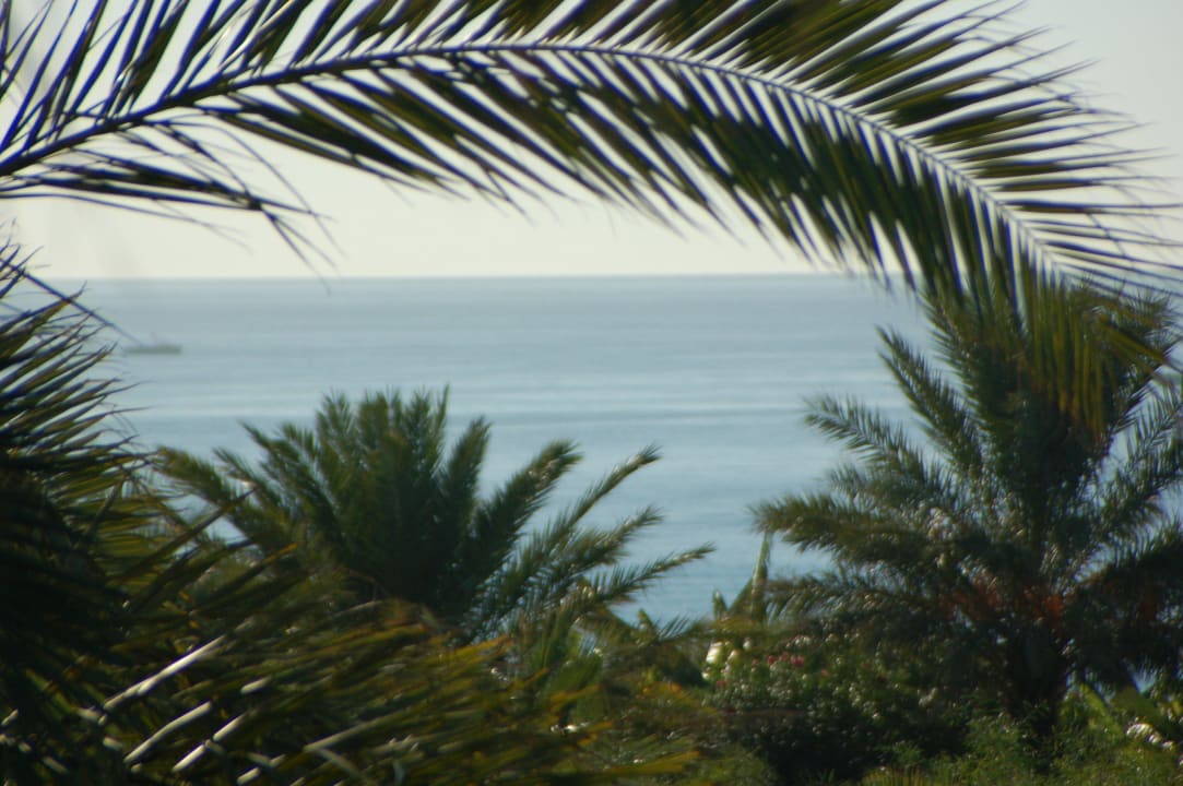 Blick vom Balkon  Hotel Yetkin