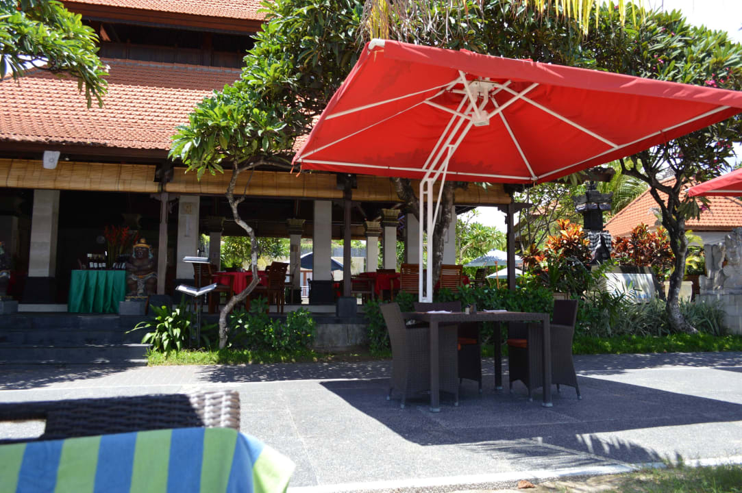 Hier wird gefrühstückt Villa Shanti Beach