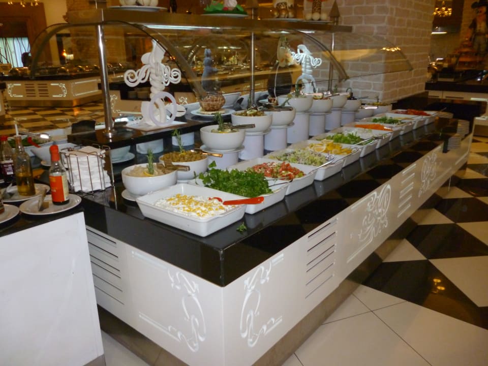 Das Buffet am Abend.. Hotel Delphin Imperial