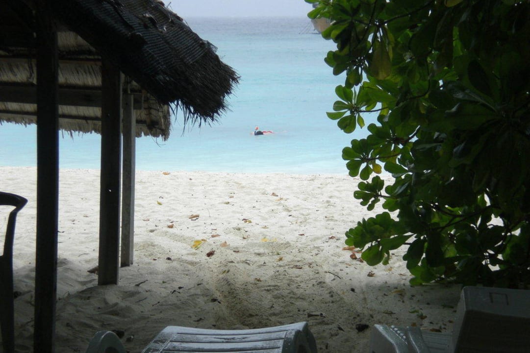Ausblick von Bungi Nr5 Summer Island Maldives