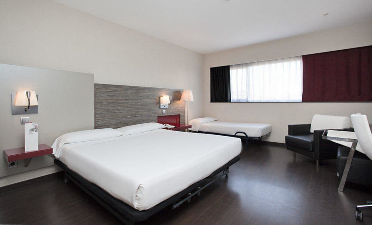 Habitación con coma supletoria Ilunion Barcelona