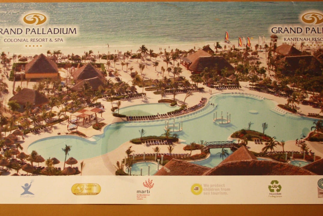 Broschüre des Hotels Grand Palladium Colonial Resort & Spa