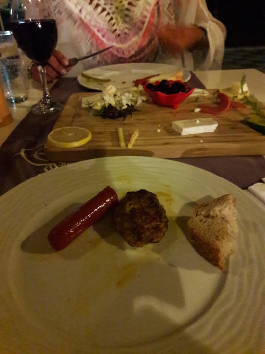 Vorspeise Steakrestaurant Saturn Palace Resort Hotel