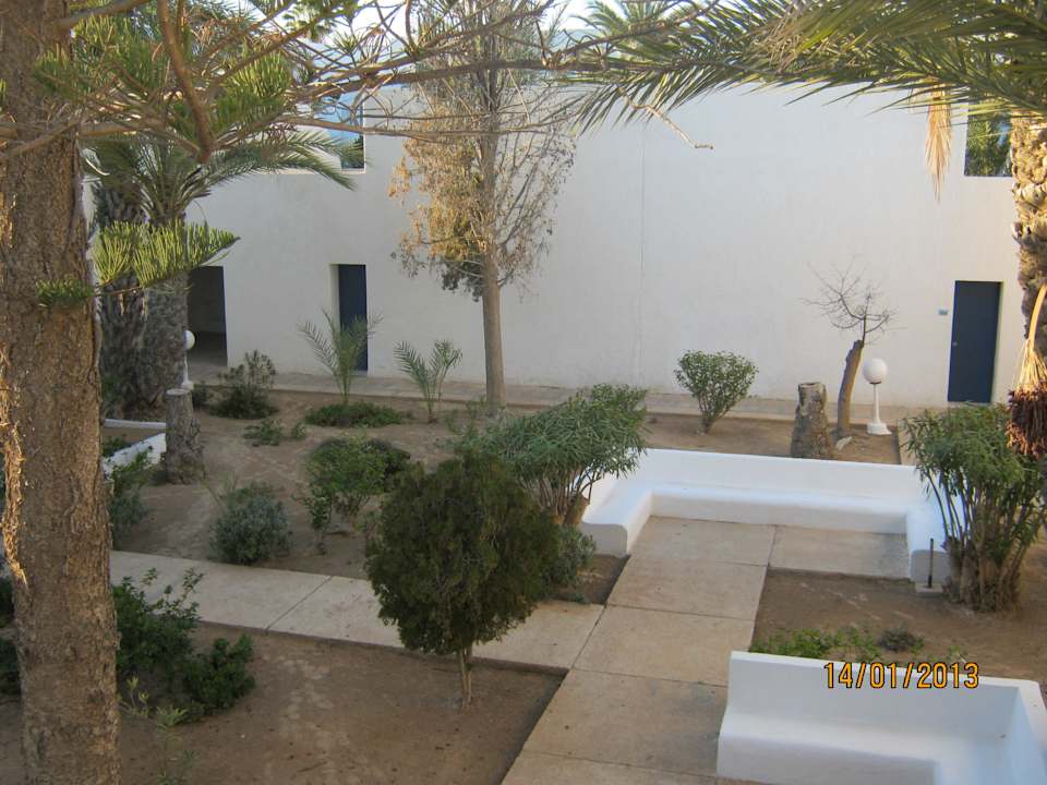 Innenhof Hotel El Mouradi Djerba Menzel