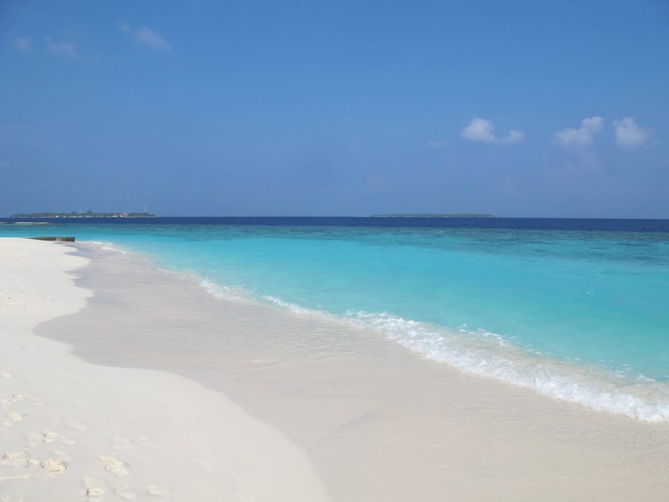 Und die vielen Leute! Adaaran Select Meedhupparu Island Resort - Premium All Inclusive