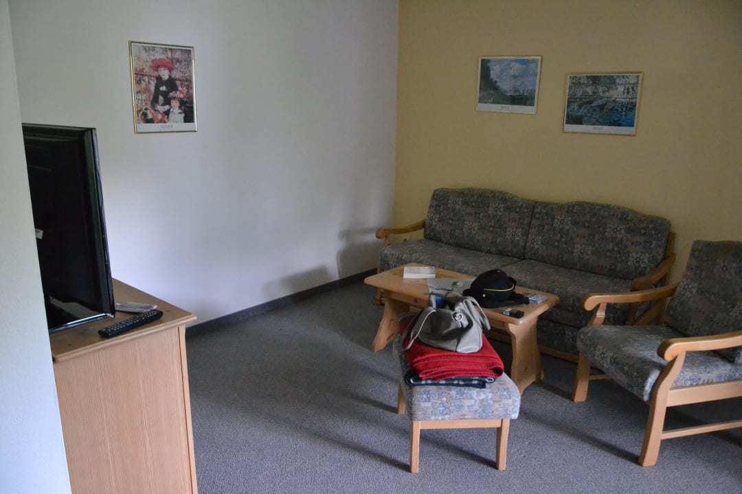 Wohnzimmer Ferienwohnanlage Brünnstein