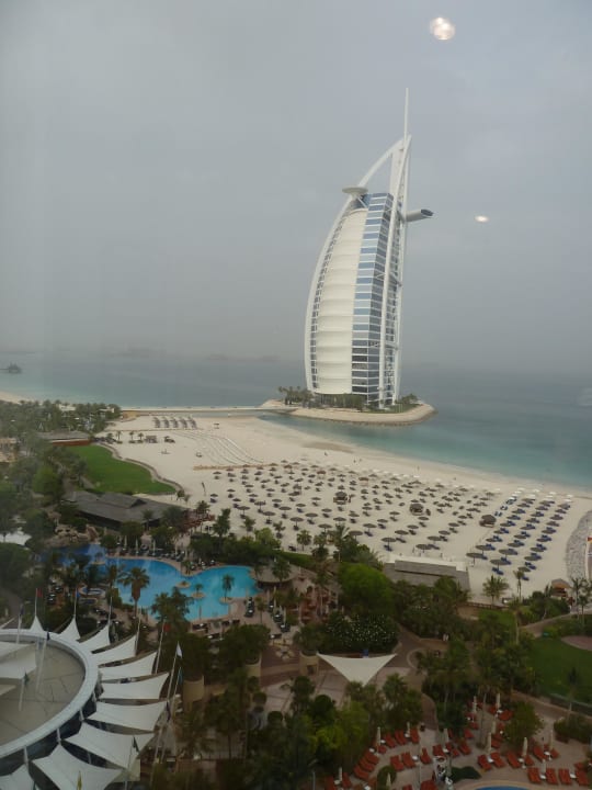 Blick aus dem Zimmer Jumeirah Beach Hotel