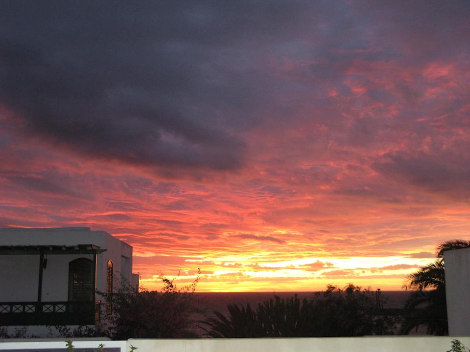 Morgenstimmung Terrasse IVV.SL Ferienhaus Sargo 6EG