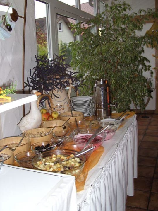 Frühstücksbuffet Landhotel Krone Roggenbeuren Landhotel Krone